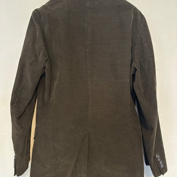 Brown J Crew 2 button corduroy blazer - Picture 2 of 3